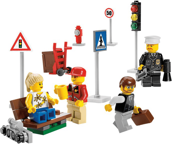 LEGO City Minifigure Collection (8401-1) set, 2009