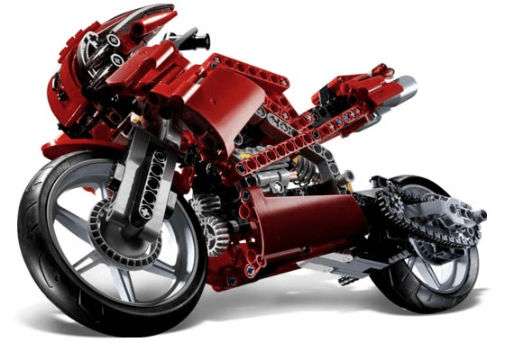 LEGO Street Bike (8420-1) set, 2005