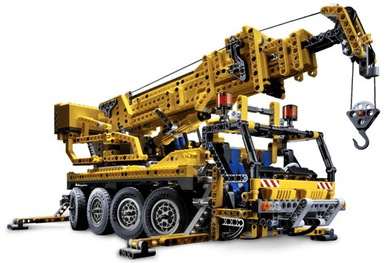 LEGO Mobile Crane (8421-1) set, 2005