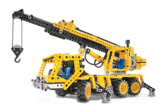LEGO Pneumatic Crane Truck (8438-1) set, 2003