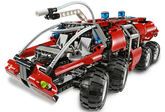 LEGO Rescue Truck (8454-1) set, 2003