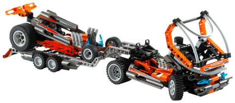 LEGO Nitro Race Team (8473-1) set, 2002