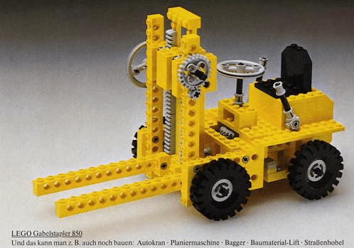 LEGO Fork Lift (850-1) set, 1977