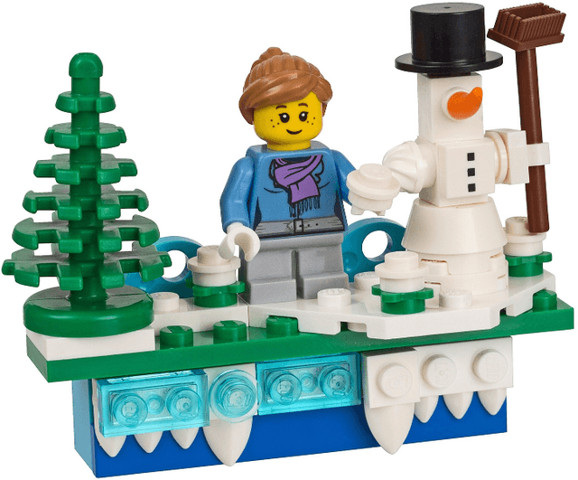 LEGO Winter Magnet Build (853663-1) set, 2017