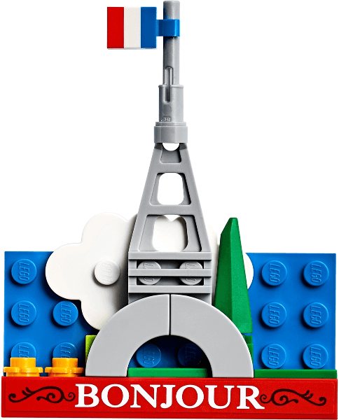 LEGO Eiffel Tower Magnet Build (854011-1) set, 2020