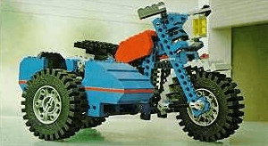 LEGO Motorcycle (857-1) set, 1979