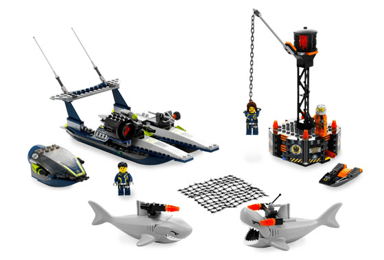LEGO Mission 4: Speedboat Rescue (8633-1) set, 2008