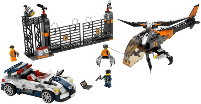 LEGO Mission 5: Turbocar Chase (8634-1) set, 2008