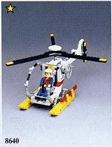 LEGO Polar Copter (8640-1) set, 1986