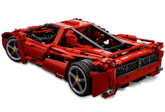 LEGO Enzo Ferrari 1:10 (8653-1) set, 2005