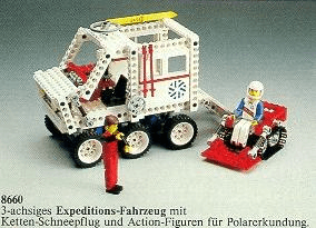 LEGO Arctic Rescue Unit (8660-1) set, 1986