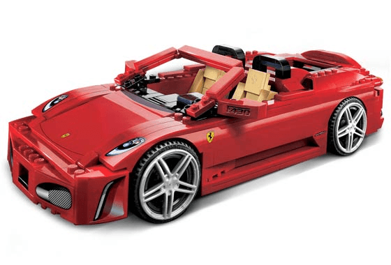 LEGO Ferrari 430 Spider 1:17 (8671-1) set, 2006