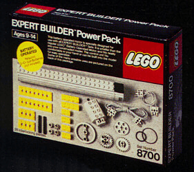 LEGO Expert Builder Power Pack (8700-1) set, 1982