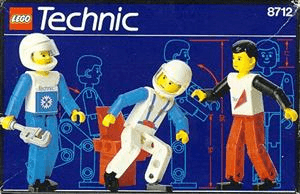 LEGO Technic Figures (8712-1) set, 1988
