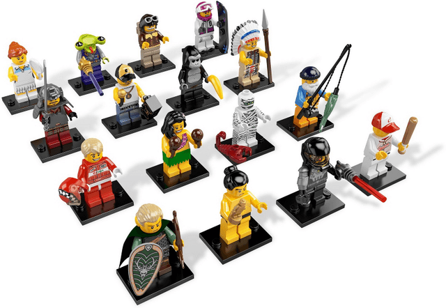 LEGO Minifigure, Series 3 (Complete Series of 16 Complete Minifigure Sets) (8803-2) set, 2011