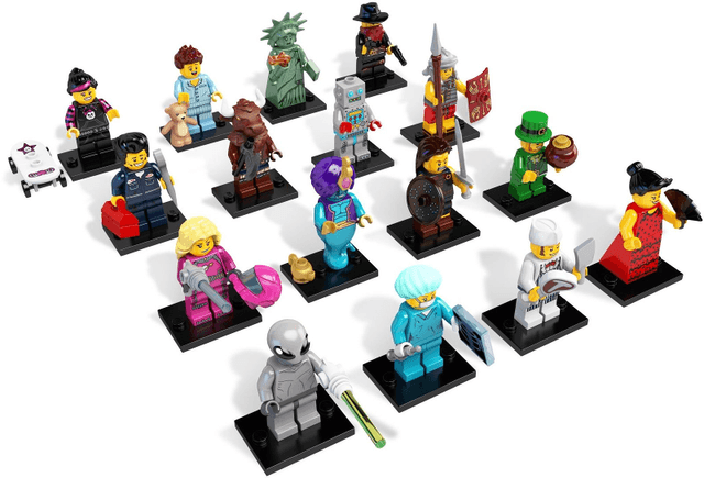 LEGO Minifigure, Series 6 (Complete Series of 16 Complete Minifigure Sets) (8827-2) set, 2012