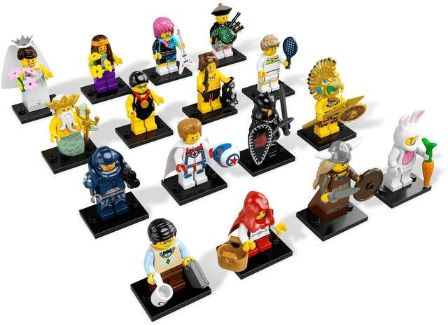 LEGO Minifigure, Series 7 (Complete Series of 16 Complete Minifigure Sets) (8831-2) set, 2012