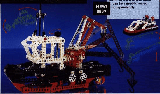 LEGO Supply Ship (8839-1) set, 1992