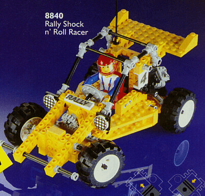 LEGO Rally Shock n' Roll Racer (8840-1) set, 1990