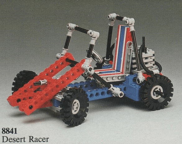 LEGO Dune Buggy / Desert Racer (8841-1) set, 1983