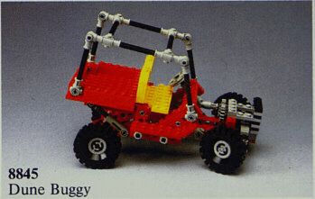 LEGO Dune Buggy (8845-1) set, 1981