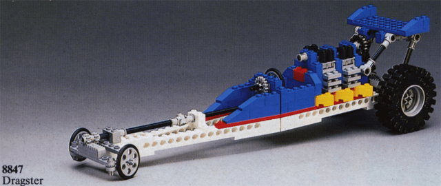 LEGO Dragster (8847-1) set, 1983