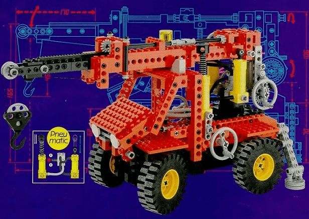 LEGO Power Crane (8854-1) set, 1989