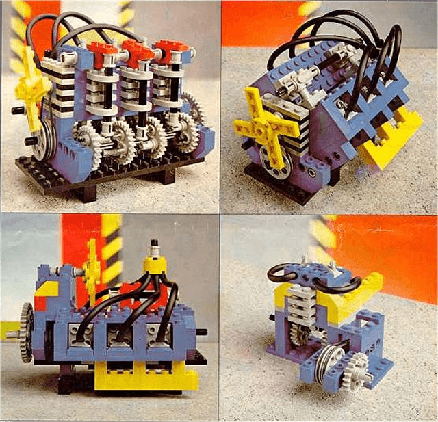 LEGO Auto Engines (8858-2) set, 1980