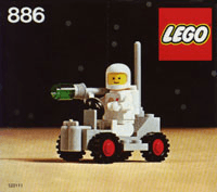 LEGO Space Buggy (886-1) set, 1979