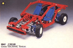 LEGO Test Car (8865-1) set
