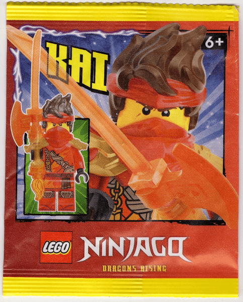 LEGO Kai paper bag #4 (892511-1) set, 2025