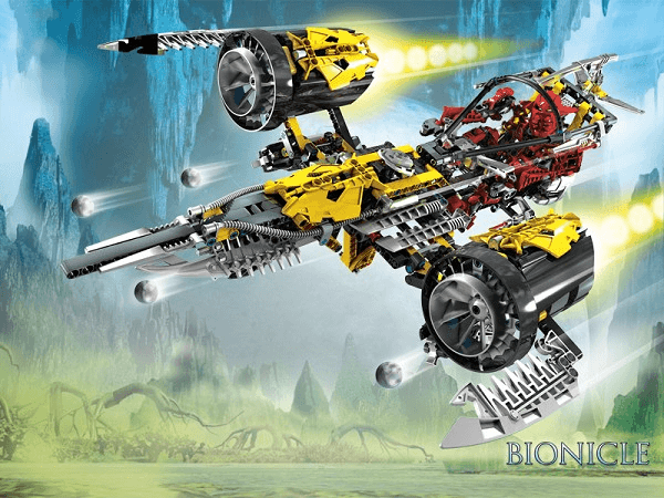 LEGO Jetrax T6 Limited Edition (8942-2) set, 2008