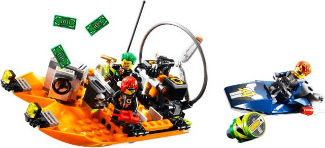 LEGO River Heist (8968-1) set, 2009