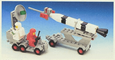 LEGO Mobile Rocket Launcher (897-1) set, 1979