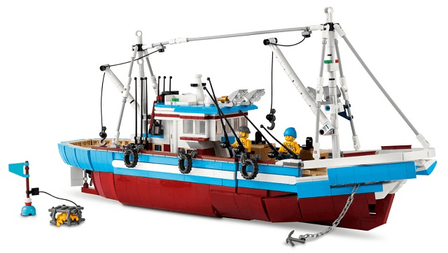 LEGO Great Fishing Boat (910010-1) set, 2021