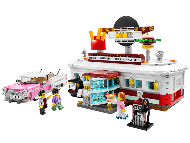 LEGO 1950s Diner (910011-1) set, 2023