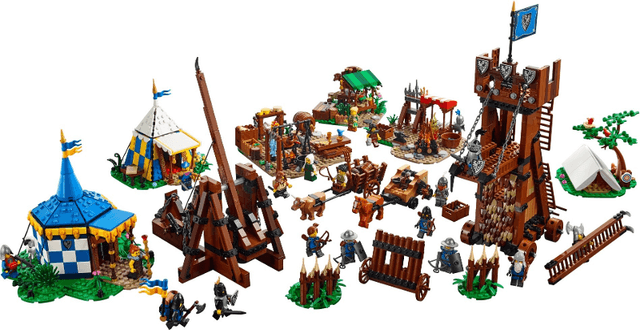 LEGO Siege Encampment (910045-1) set, 2025