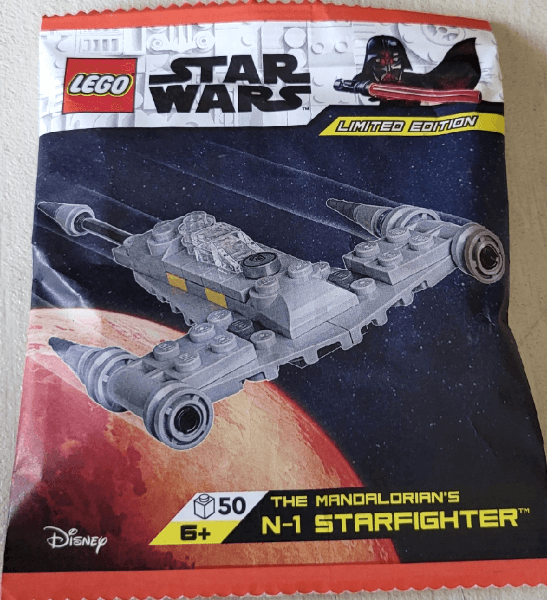 LEGO The Mandalorian's N-1 Starfighter - Mini paper bag (912405-1) set, 2024