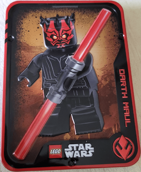 LEGO Darth Maul metal box (912509-1) set, 2025