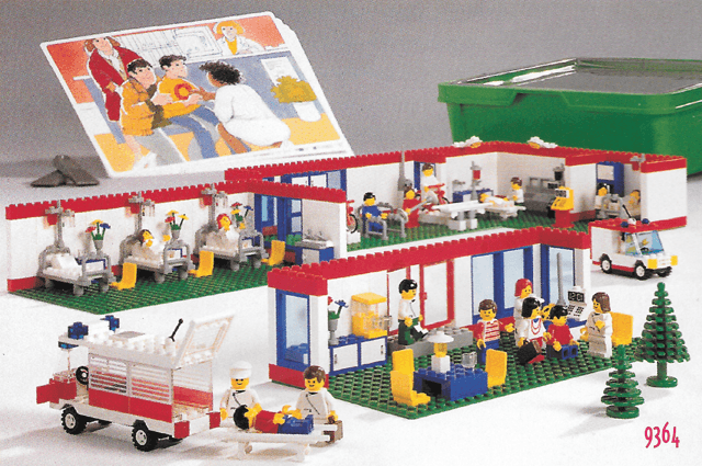 LEGO Hospital (9364-1) set, 1993