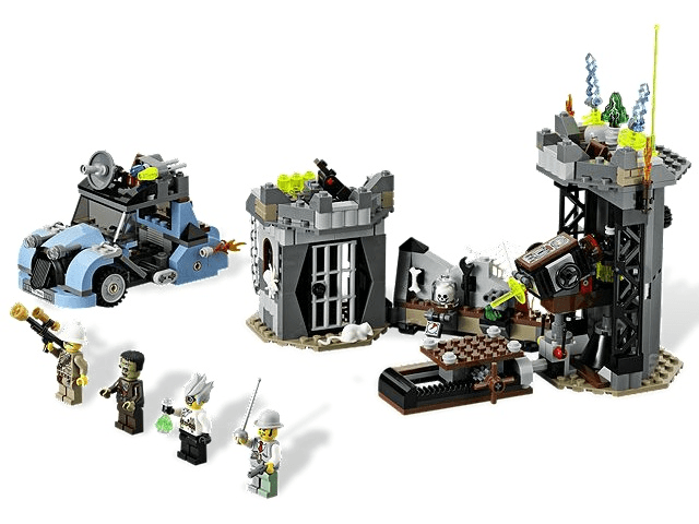 LEGO The Crazy Scientist & His Monster (9466-1) set, 2012