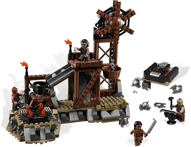 LEGO The Orc Forge (9476-1) set, 2012