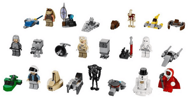 LEGO Advent Calendar 2012, Star Wars (9509-1) set, 2012