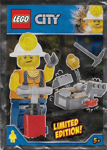 LEGO Miner foil pack (951806-1) set, 2018