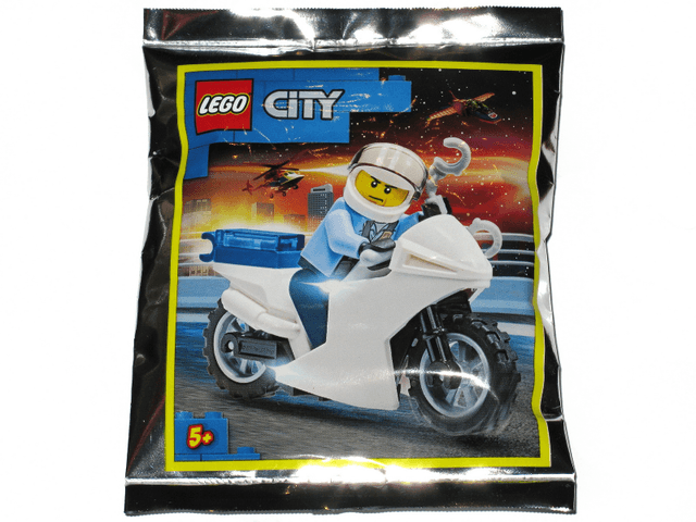 LEGO Policeman and Motorcycle foil pack #2 (952001-1) set, 2020