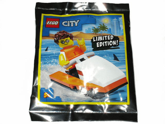 LEGO Guy on Water Scooter foil pack (952008-1) set, 2020