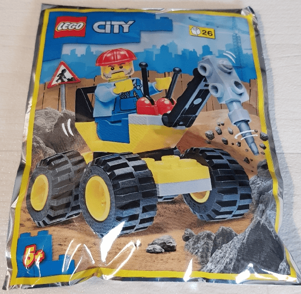 LEGO Workman and Auger foil pack (952202-1) set, 2022