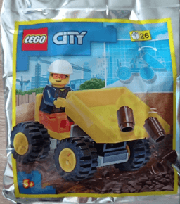 Worker with Tipper Truck foil pack