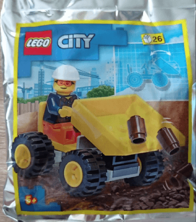 Worker with Tipper Truck foil pack