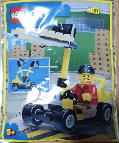 LEGO Forklift Driver with Forklift Truck foil pack (952212-1) set, 2022
